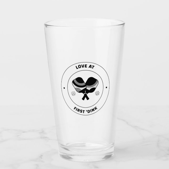 Love At First 'Dink Glass Cup (Front)