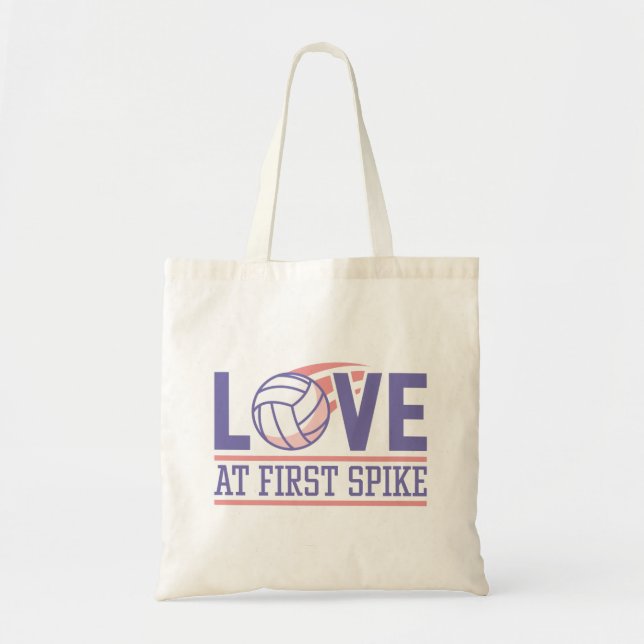 Love At First Spike Tote Bag (Front)