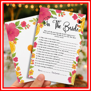 Love at First Spritz All Eyes on The Bride Game 