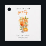 Love at First Spritz Bridal Shower Favour Tags<br><div class="desc">Love at First Spritz Bridal Shower Favour Tags</div>