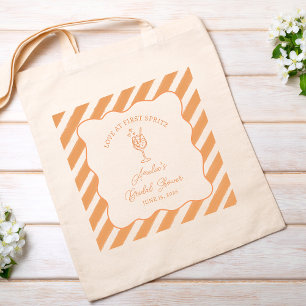 Love at First Spritz Bridal Shower Italian Aperol Tote Bag