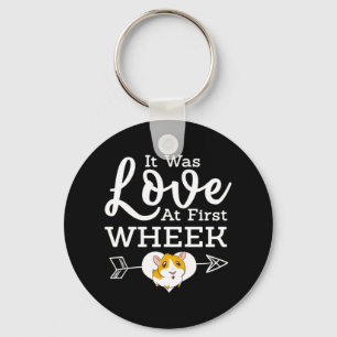 Love At First Wheak Guinea Pig Cavy Roddent Keychain