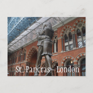 Love at St. Pancras - London Postcard