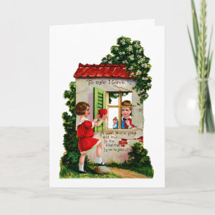 Love at tha Window Holiday Card