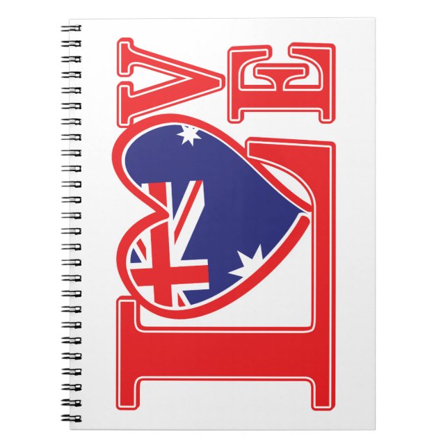 Love-Australia Notebook (Front)