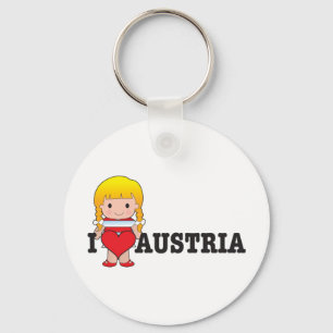 Love Austria Keychain