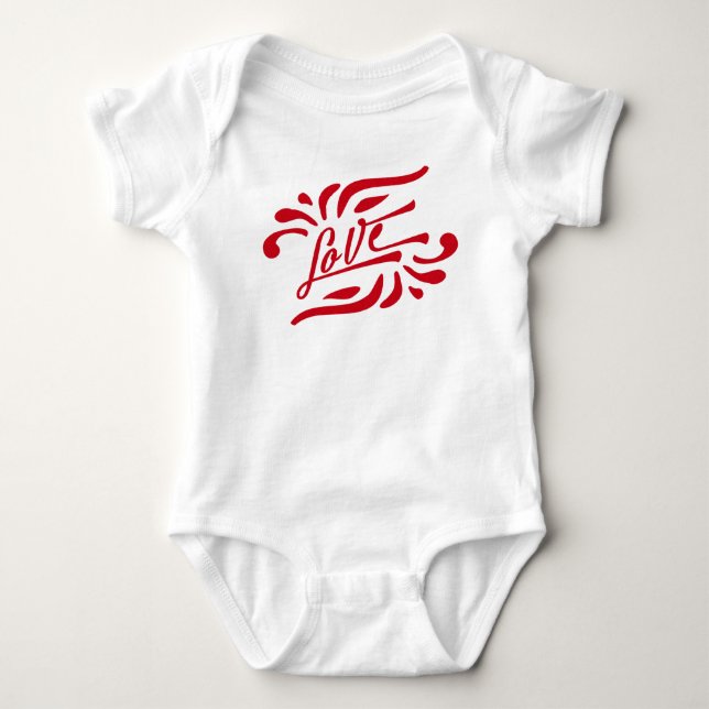 Love Baby Bodysuit (Front)