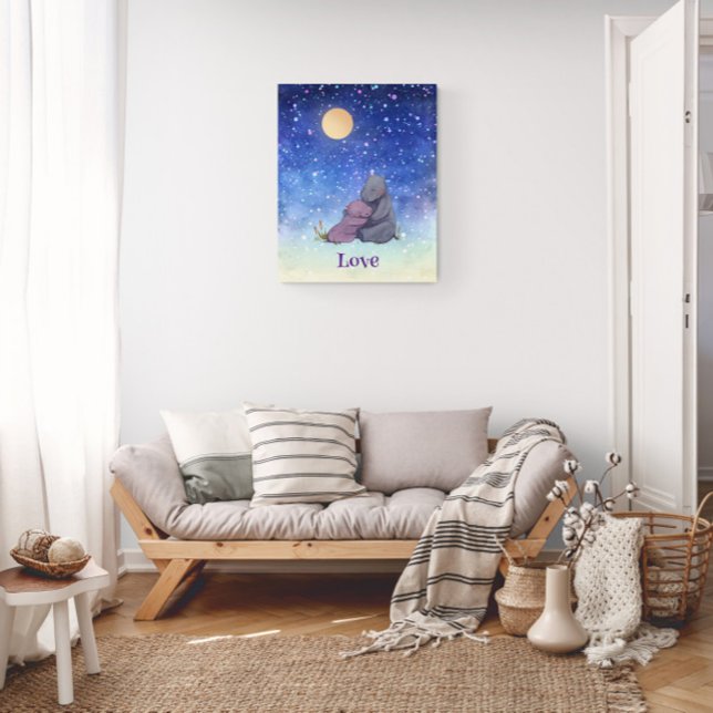 Love, Baby Hippo and her Mother Poster (Creator Uploaded)