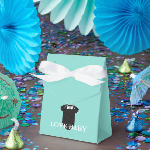 Love Baby Little Man Tuxedo Shower Party Favor Box