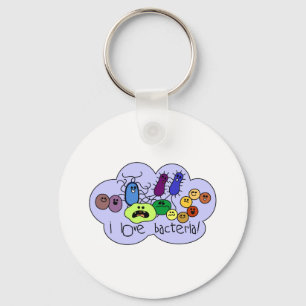 Love Bacteria Keychain