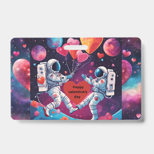Love Badge in Space