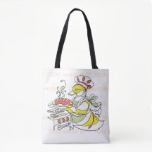 Love Baked In Duck Tote Bag