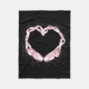 Love Ballet Fleece Blanket