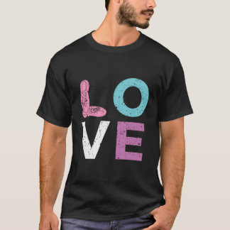 Love Ballet Gift Clothing For Dancers T-Shirt