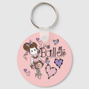 Love Ballet Keychain