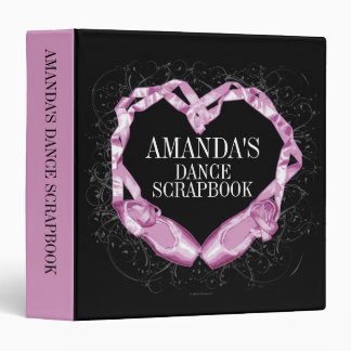 Love Ballet - Personalized dance 3 Ring Binder