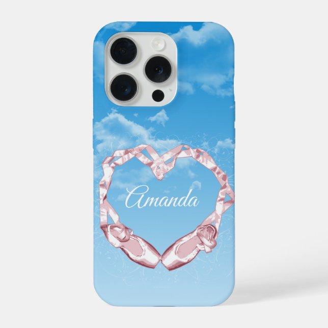 Love Ballet (Personalized) iPhone Case (Back)