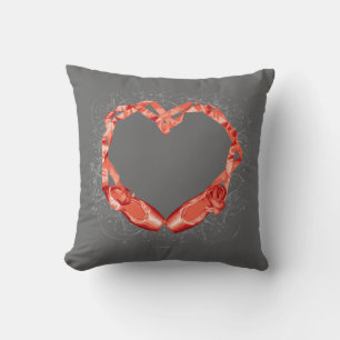 Love Ballet Throw Pillow