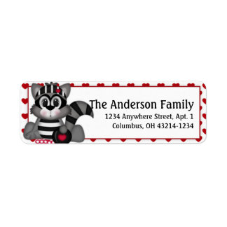 Love Bandit Valentine's Day Address Labels d2