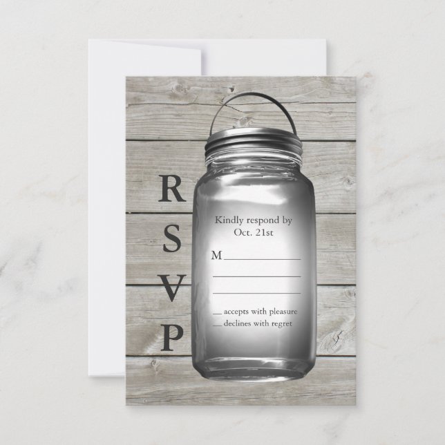 Love Barn Mariages RSVP (Devant)