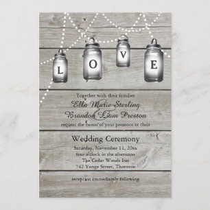 Love Barn Weddings Invitation