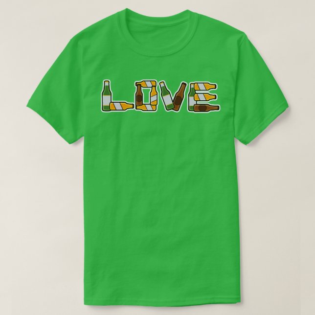 Love Bartending Bartender T-Shirt (Design Front)