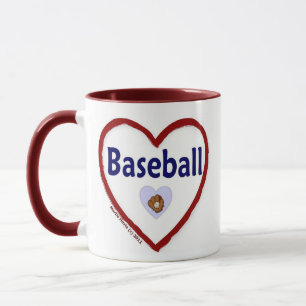 Love Baseball Mug