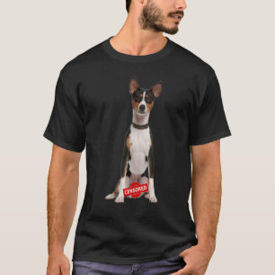 Love Basenji Dog Mom Dad Puppy Cute Pet Valentine T-Shirt