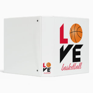 Love basketball binder