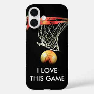 Love Basketball iPhone 16 Case