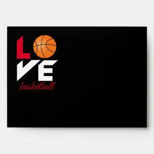 Love basketball envelope