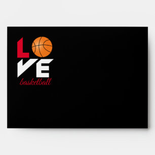 Love basketball envelope