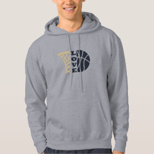 love basketball gift ideas for coach hoodie