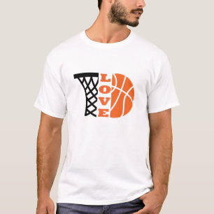 Love Basketball gift ideas for coach T-Shirt