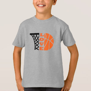 Love Basketball gift ideas for coach T-Shirt