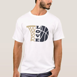 love basketball gift ideas for coach T-Shirt