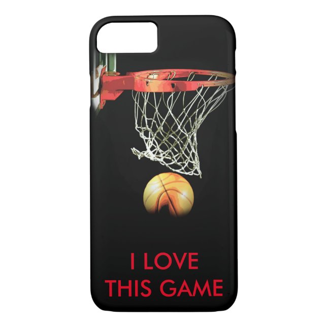 Love Basketball iPhone 7 Case (Back)