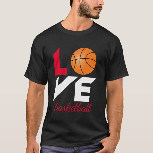 Love basketball T-Shirt (Front)