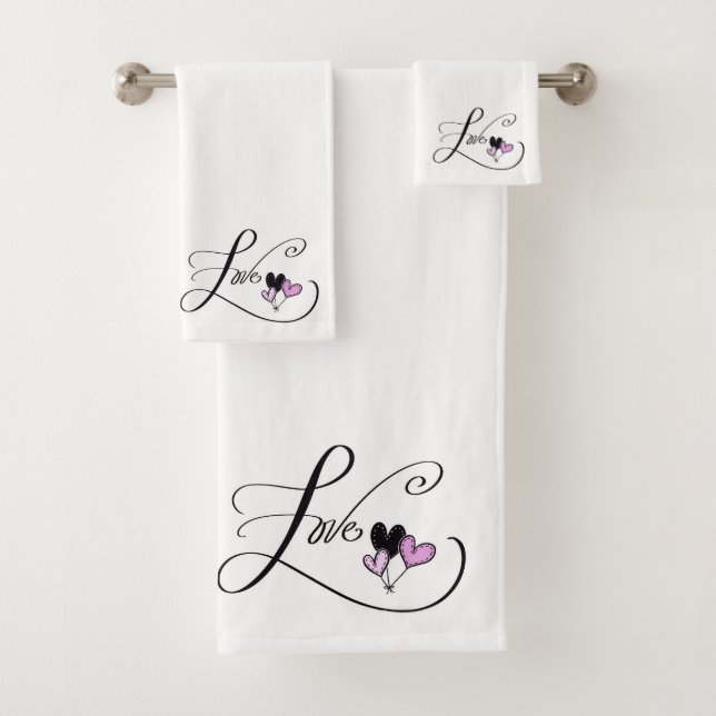 Love Bath Towel Set (Insitu)