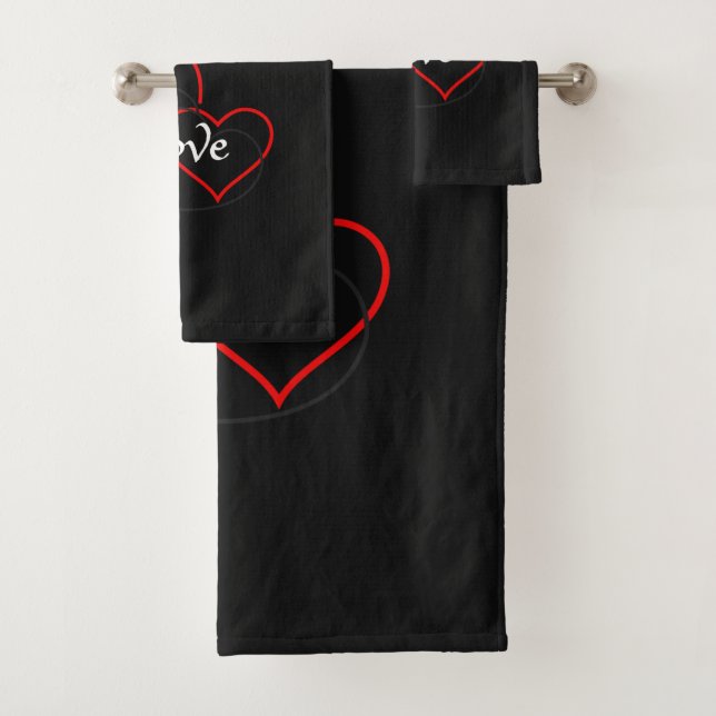 Love  bath towel set (Insitu)