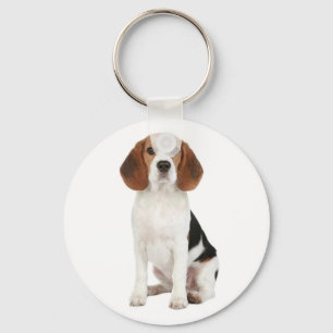 Love Beagle Puppy Dog Customized  Key Chain