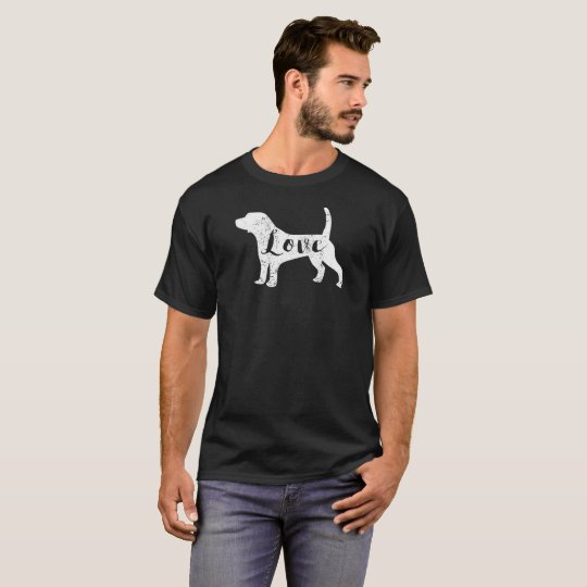 Love Beagles T-Shirt Vintage Look