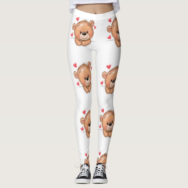 Love Bear Leggings (Front)