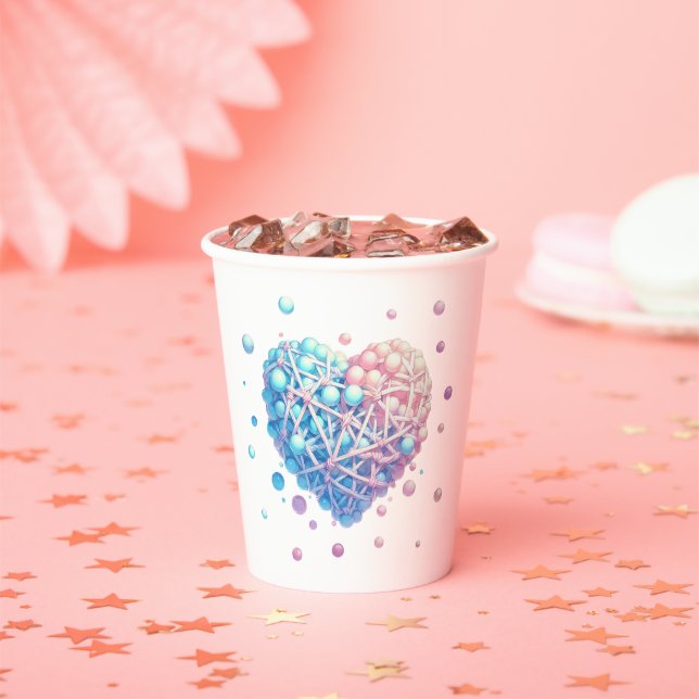 Love Bears All Things Paper Cups (Insitu)