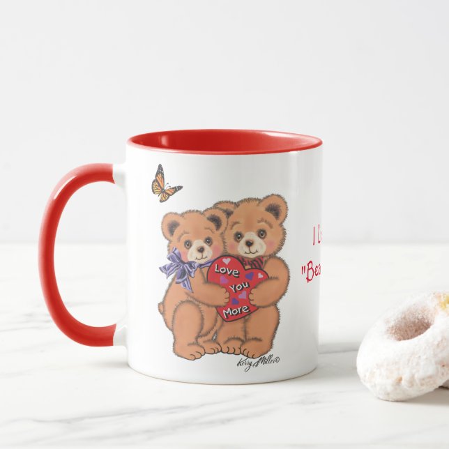 Love Bears Love You More Mug (With Donut)