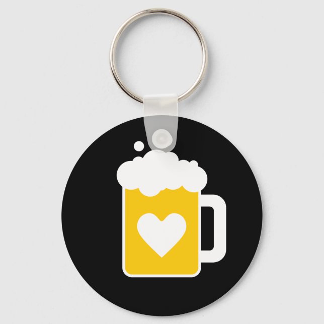love-beer keychain (Front)