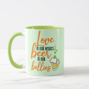 Love & Beer St. Patrick’s Day Fun-61146 Hoodie Mug