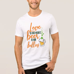Love & Beer St. Patrick’s Day Fun-61146 Tri-Blend Shirt