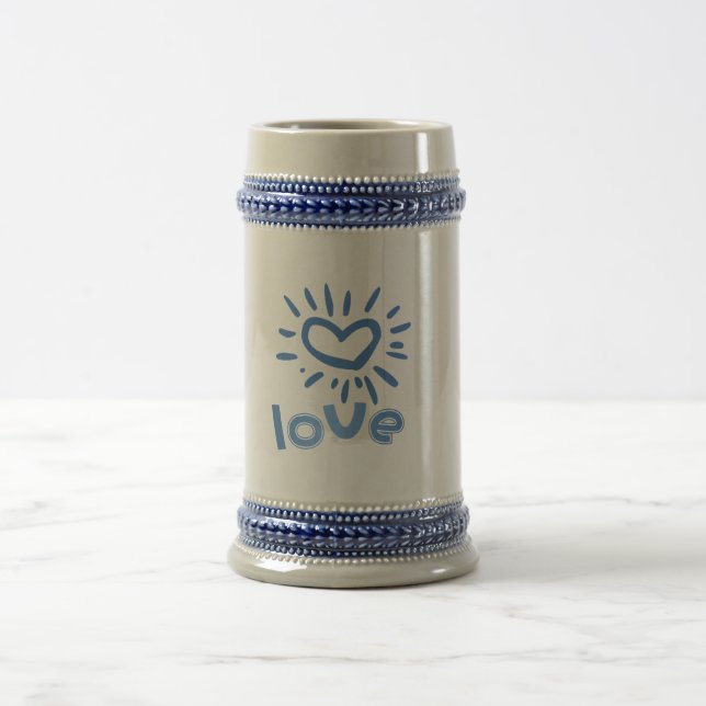 love beer stein (Center)