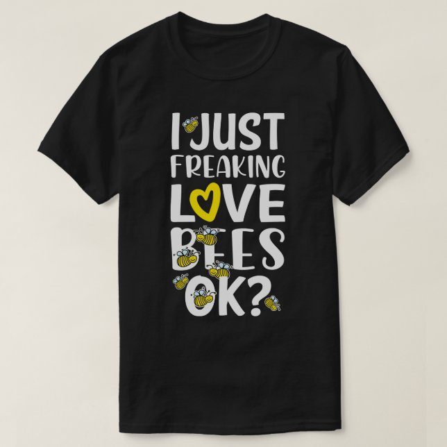 Love Bees 1 T-Shirt (Design Front)